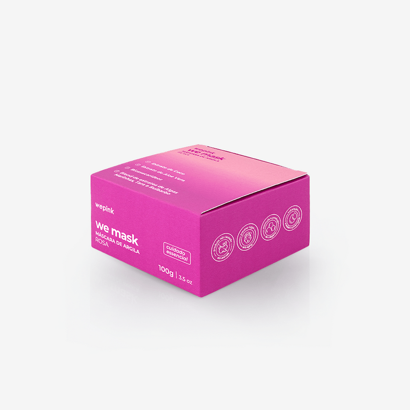 We Mask - Máscara de Argila  Rosa 100g